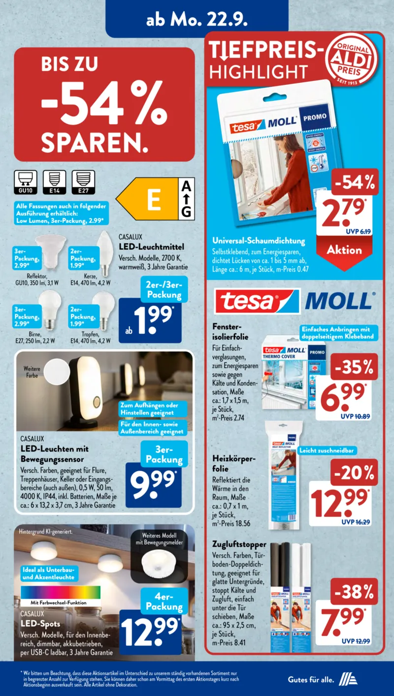 ALDI SÜD Prospekt vom 22.09.2025, Seite 2