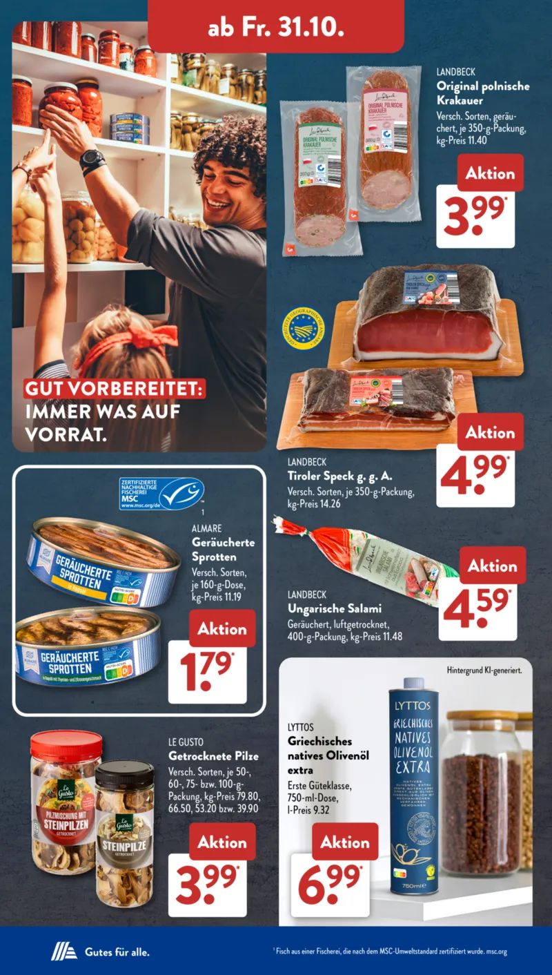 ALDI SÜD Prospekt vom 27.10.2025, Seite 16