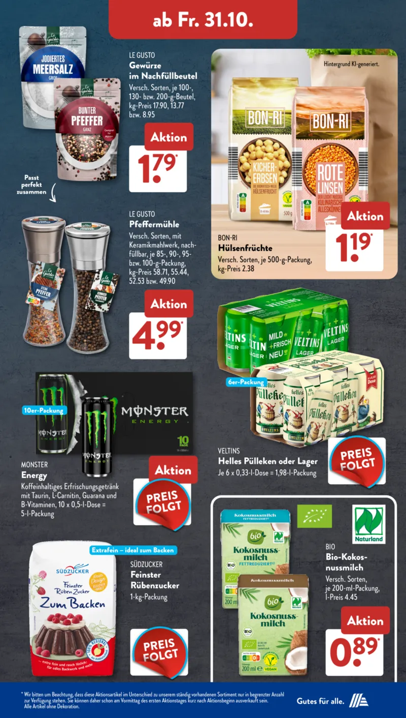 ALDI SÜD Prospekt vom 27.10.2025, Seite 17