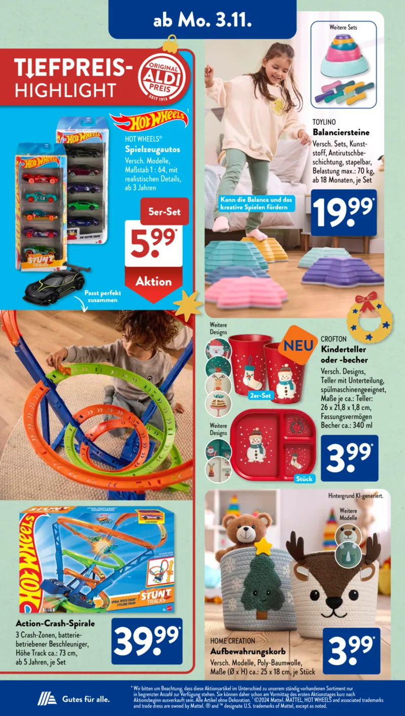 ALDI SÜD Prospekt vom 03.11.2025, Seite 3 ALDI SÜD Prospekt vom 03.11.2025, Seite 3