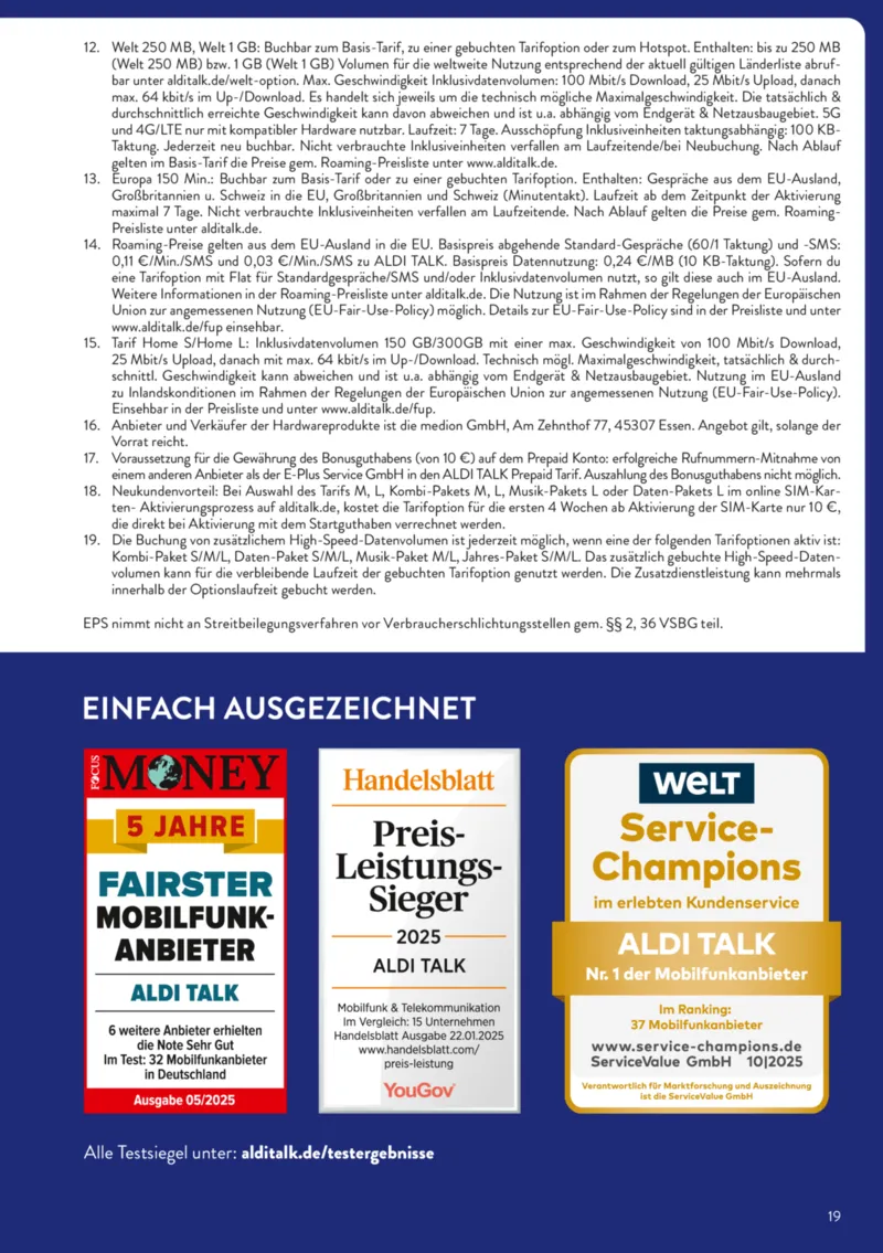ALDI SÜD Prospekt vom 07.11.2025, Seite 19