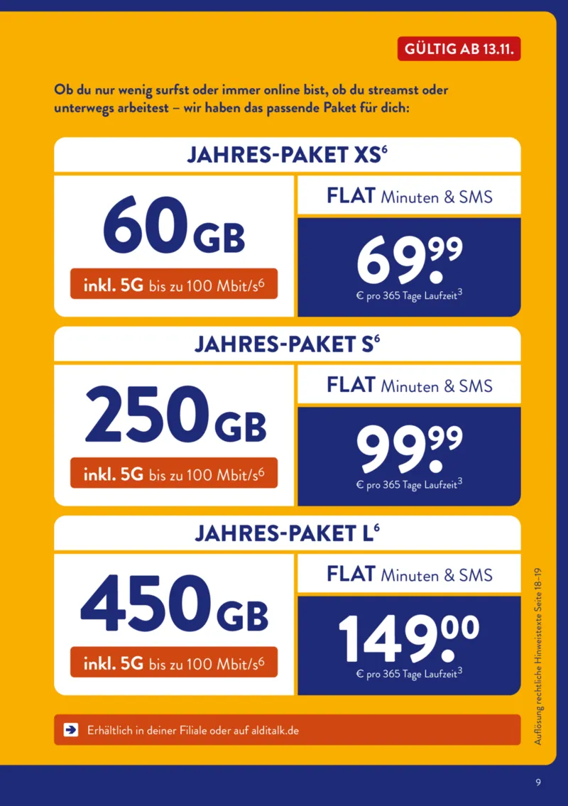ALDI SÜD Prospekt vom 07.11.2025, Seite 9