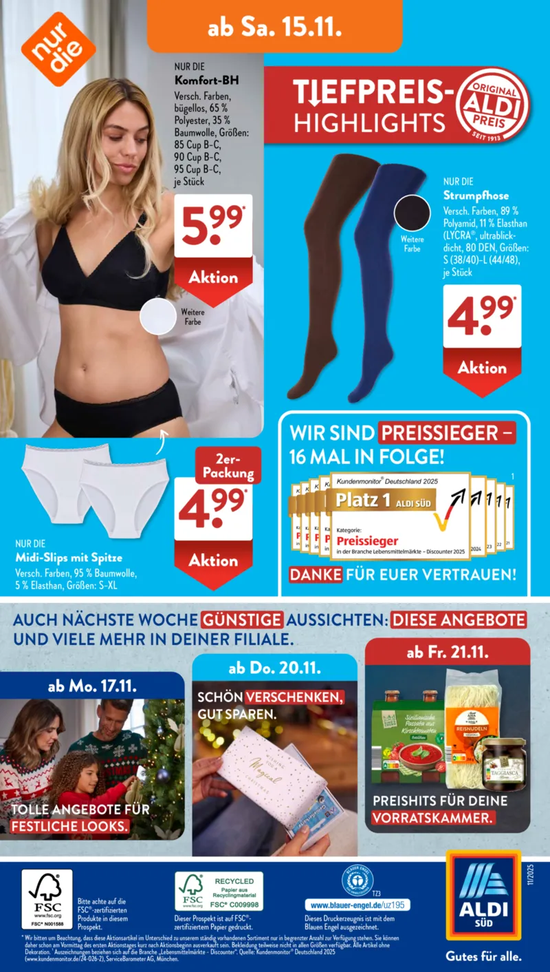 ALDI SÜD Prospekt vom 10.11.2025, Seite 18