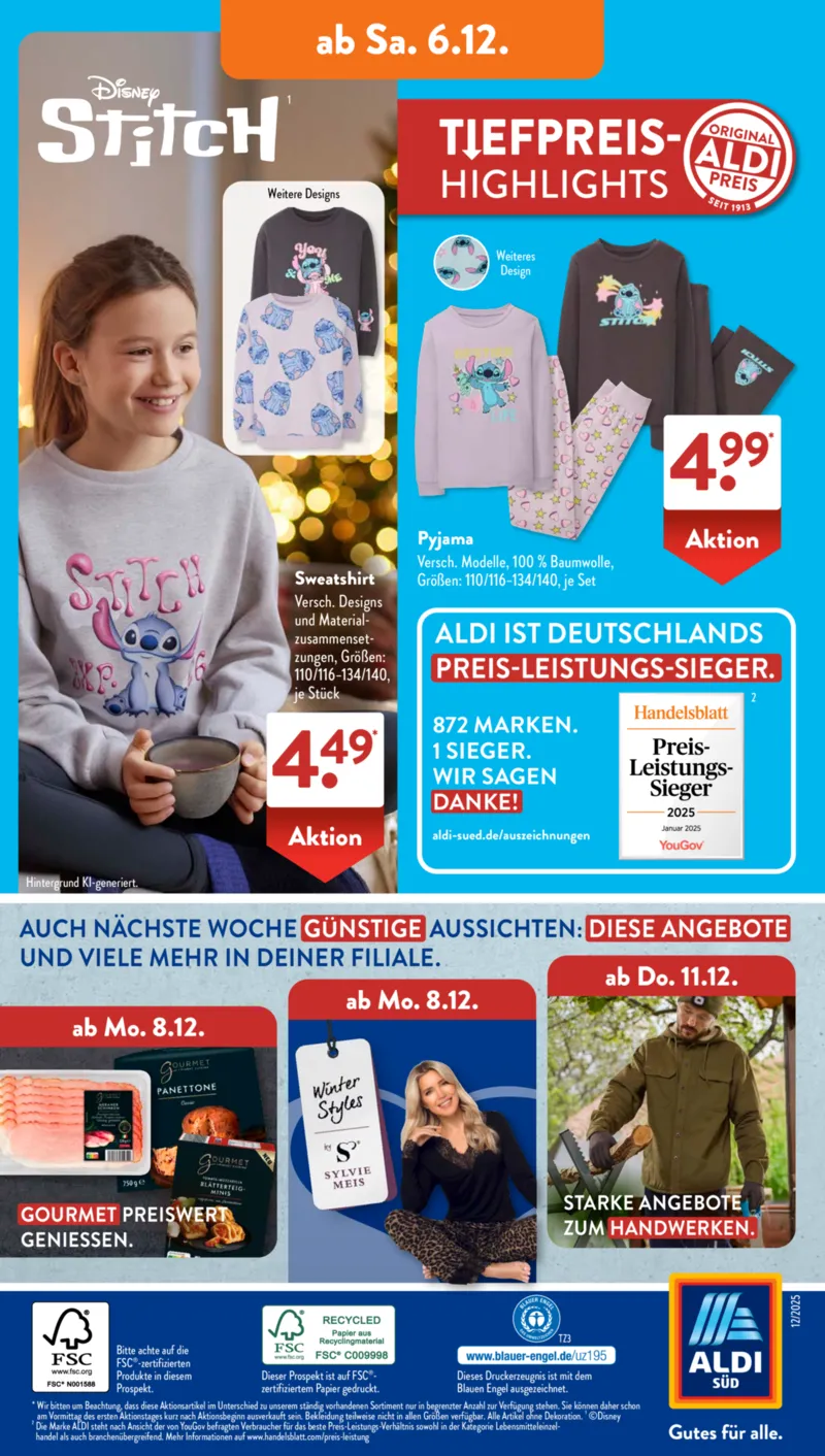 ALDI SÜD Prospekt vom 01.12.2025, Seite 23