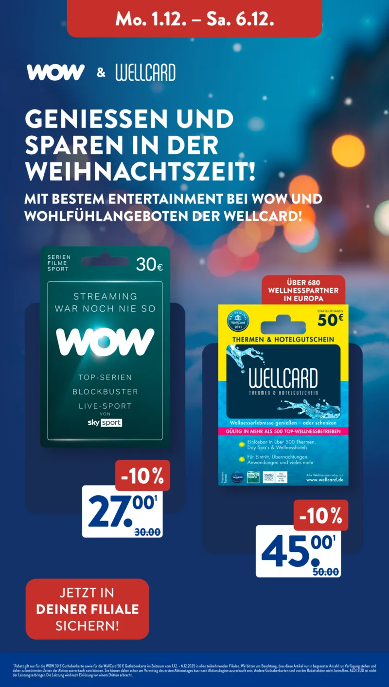 ALDI SÜD Prospekt vom 01.12.2025, Seite 32