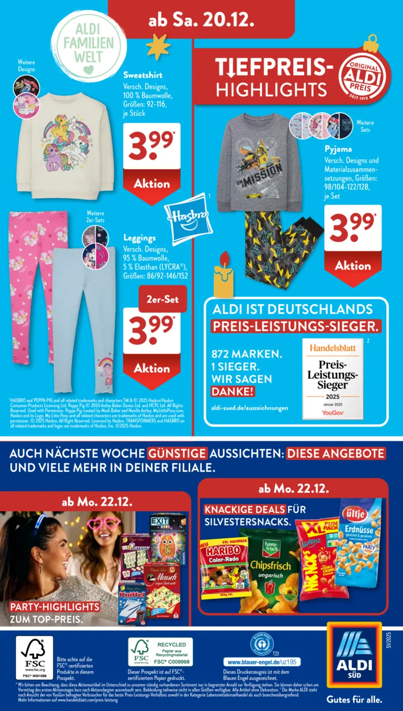 ALDI SÜD Prospekt vom 15.12.2025, Seite 16