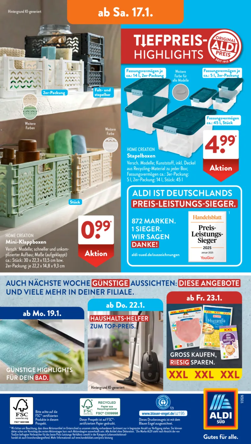ALDI SÜD Prospekt vom 12.01.2026, Seite 18