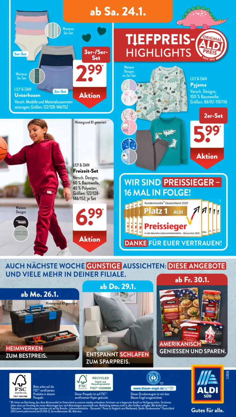 ALDI SÜD Prospekt vom 19.01.2026, Seite 20