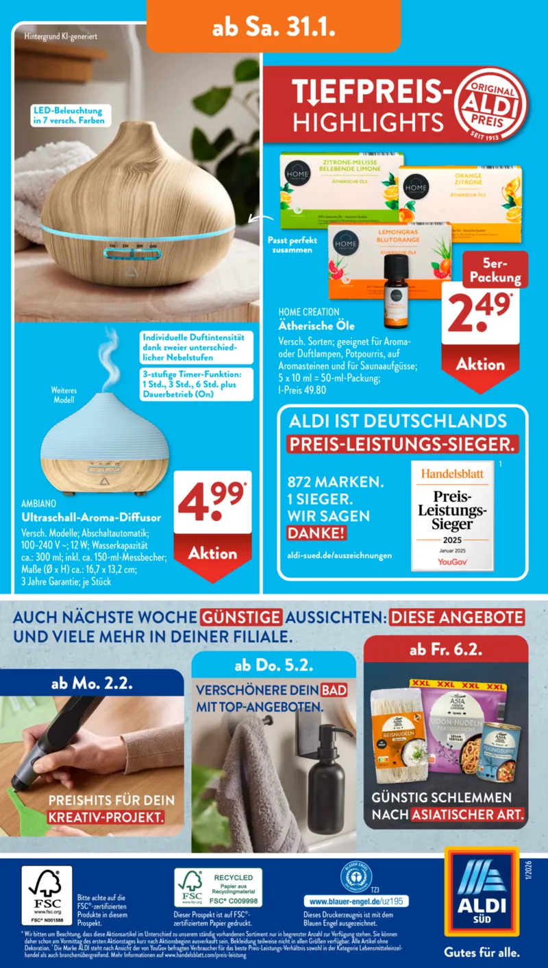 ALDI SÜD Prospekt vom 26.01.2026, Seite 18
