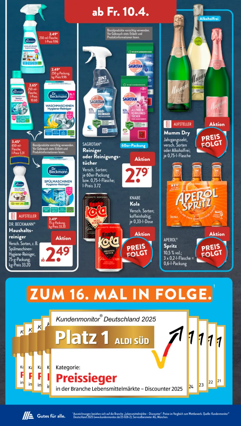 ALDI SÜD Prospekt vom 07.04.2026, Seite 16