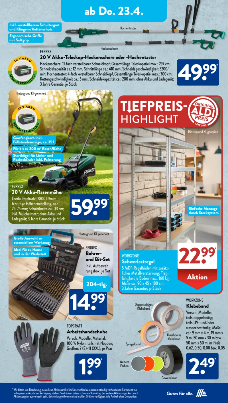 ALDI SÜD Prospekt vom 20.04.2026, Seite 19