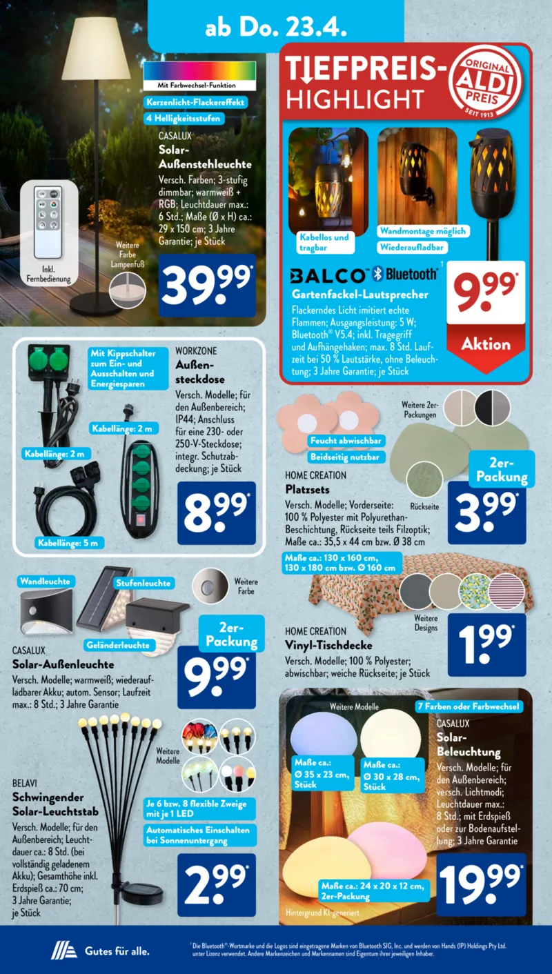 ALDI SÜD Prospekt vom 20.04.2026, Seite 20