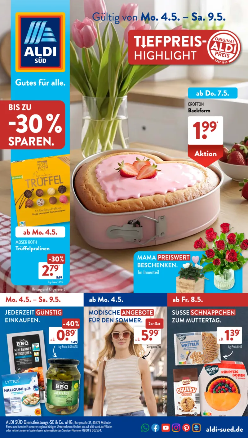 ALDI SÜD Prospekt vom 04.05.2026, Seite 1