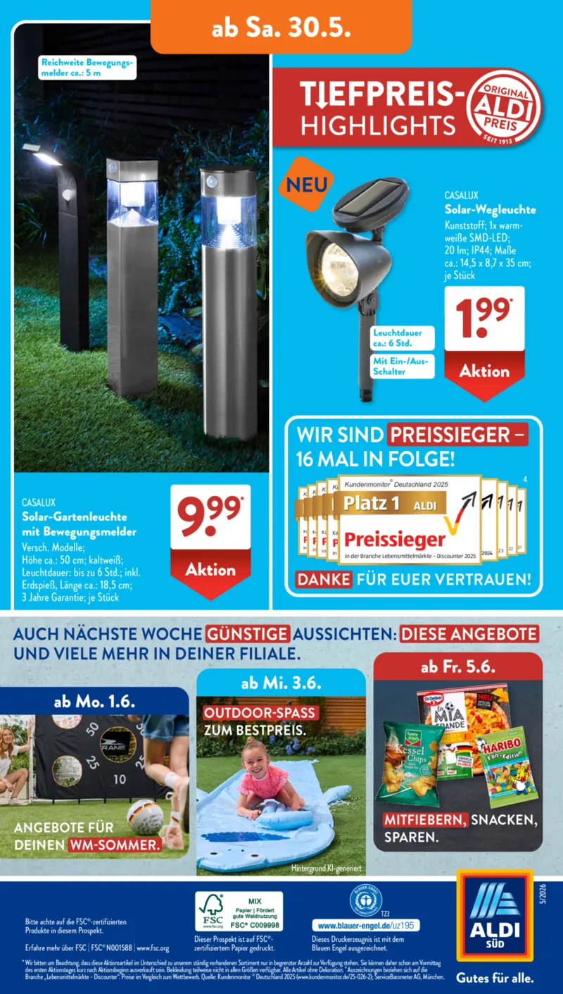 ALDI SÜD Prospekt vom 26.05.2026, Seite 25