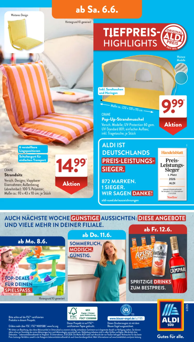 ALDI SÜD Prospekt vom 01.06.2026, Seite 25