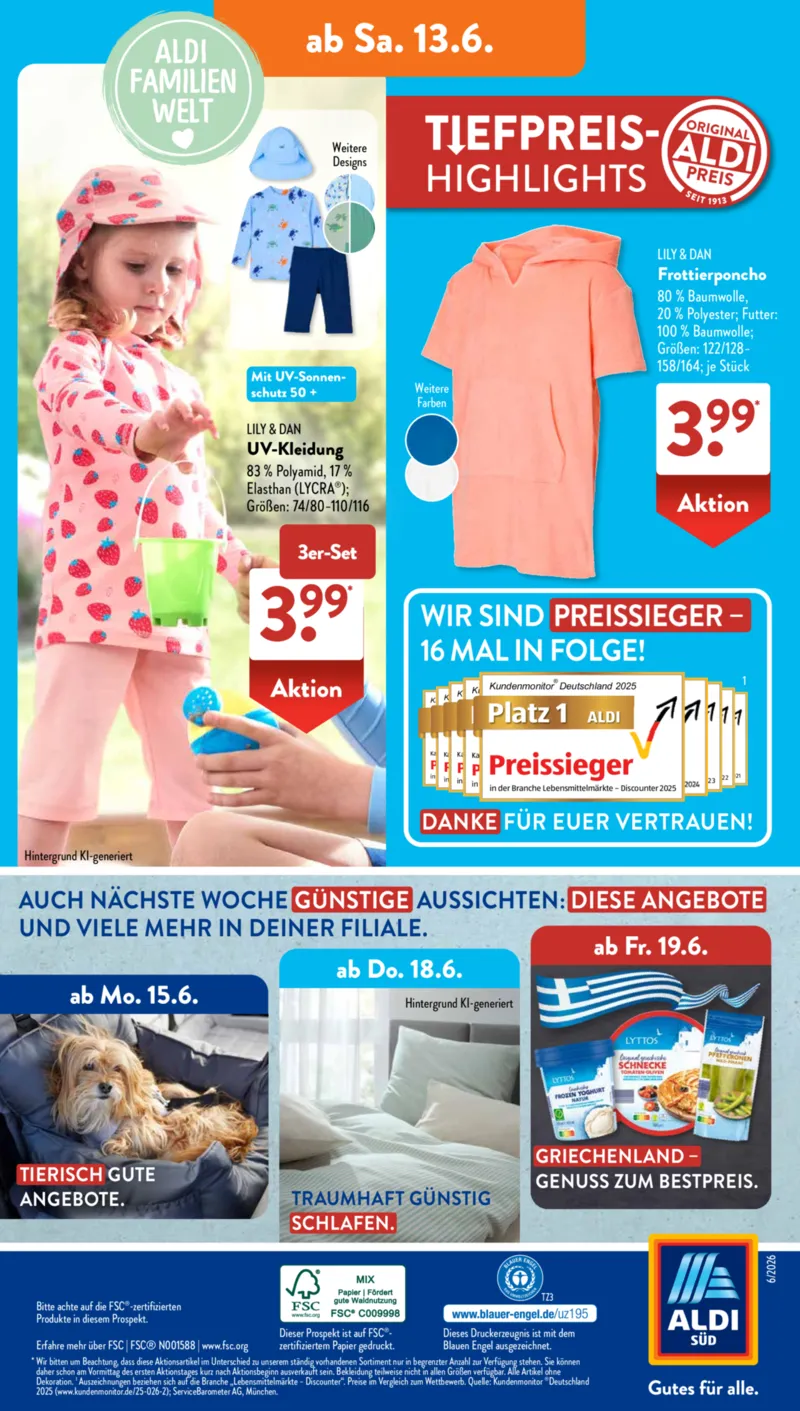 ALDI SÜD Prospekt vom 08.06.2026, Seite 25