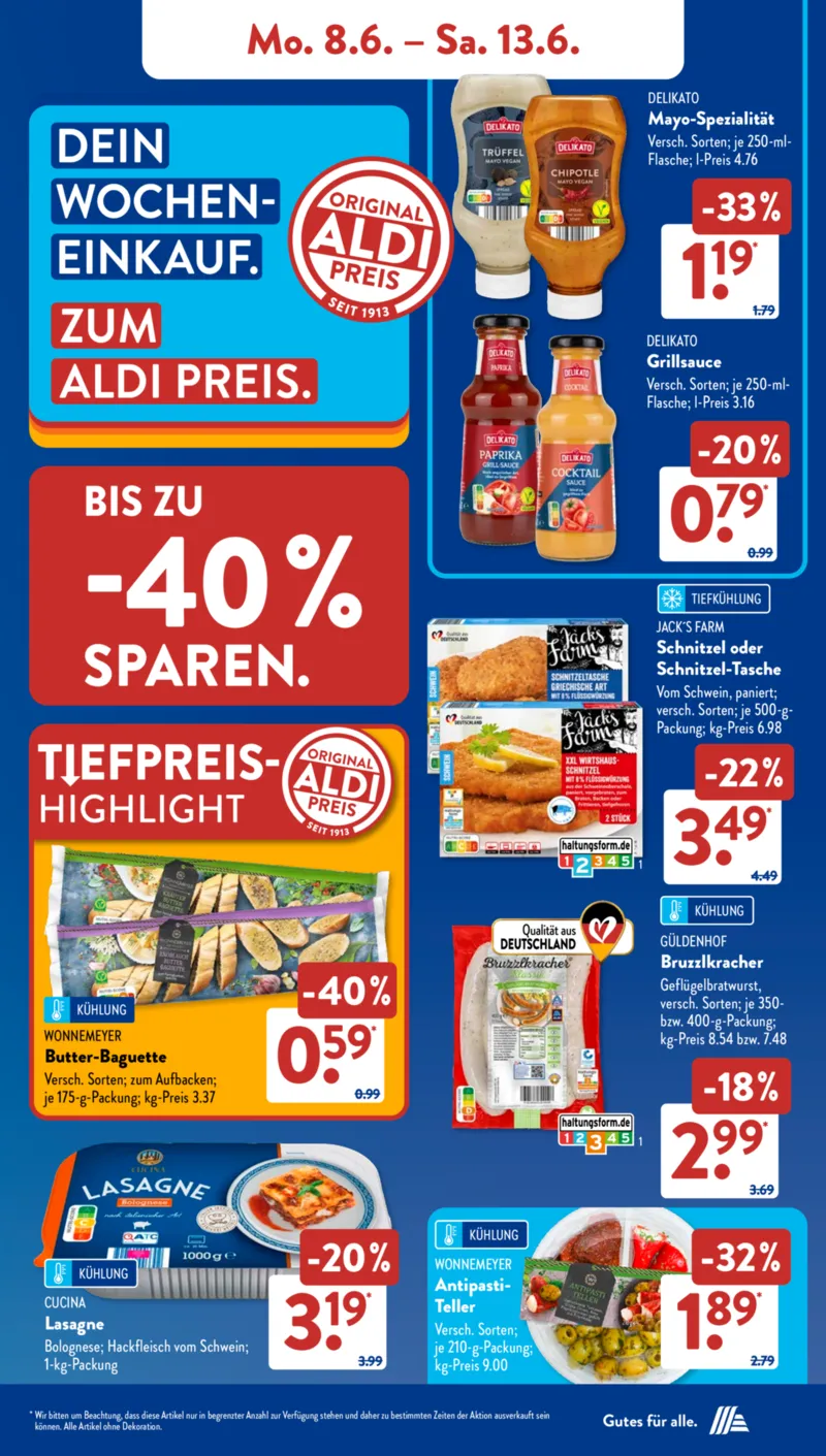 ALDI SÜD Prospekt vom 08.06.2026, Seite 6