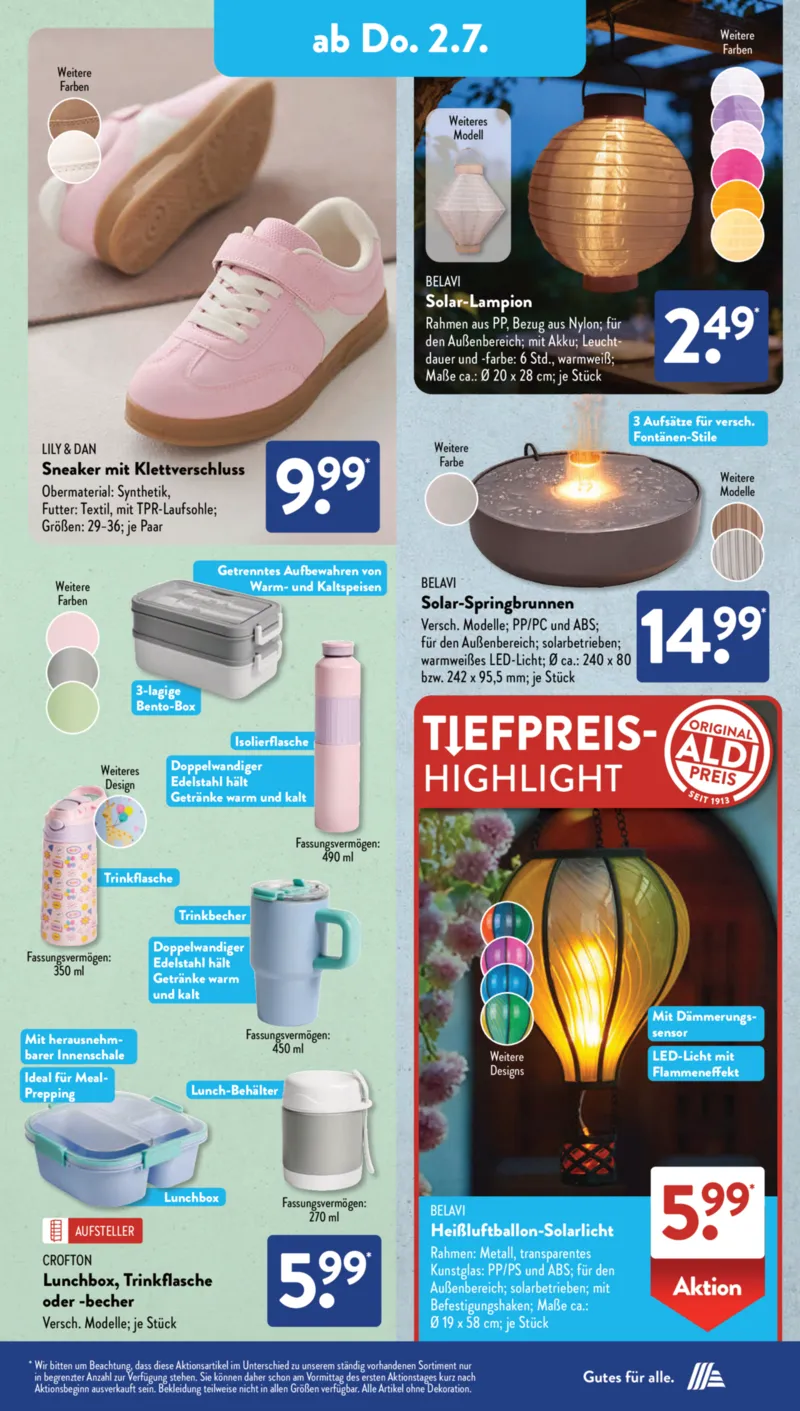 ALDI SÜD Prospekt vom 29.06.2026, Seite 18
