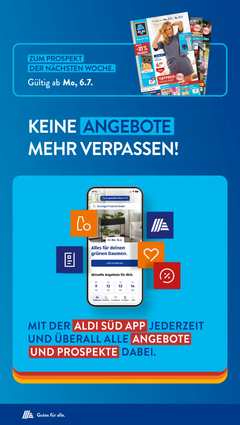 ALDI SÜD Prospekt vom 29.06.2026, Seite 32