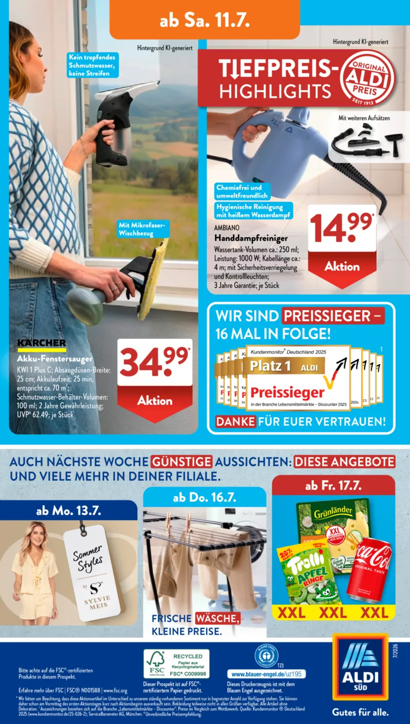 ALDI SÜD Prospekt vom 06.07.2026, Seite 25