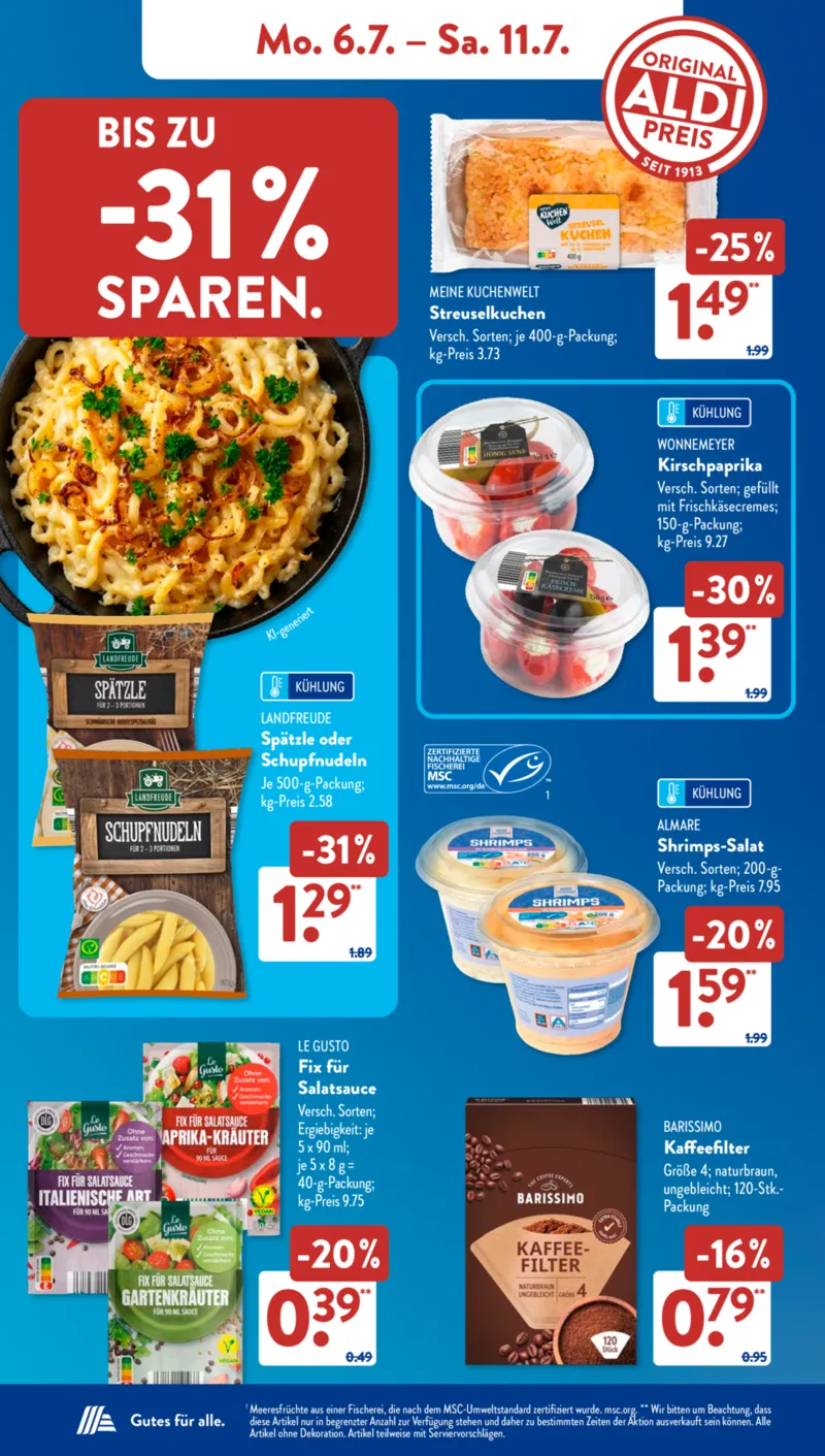 ALDI SÜD Prospekt vom 06.07.2026, Seite 9