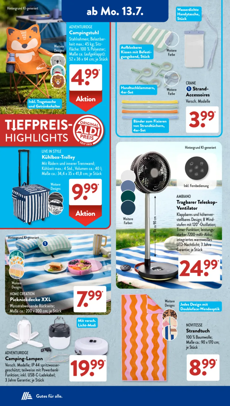 ALDI SÜD Prospekt vom 13.07.2026, Seite 13