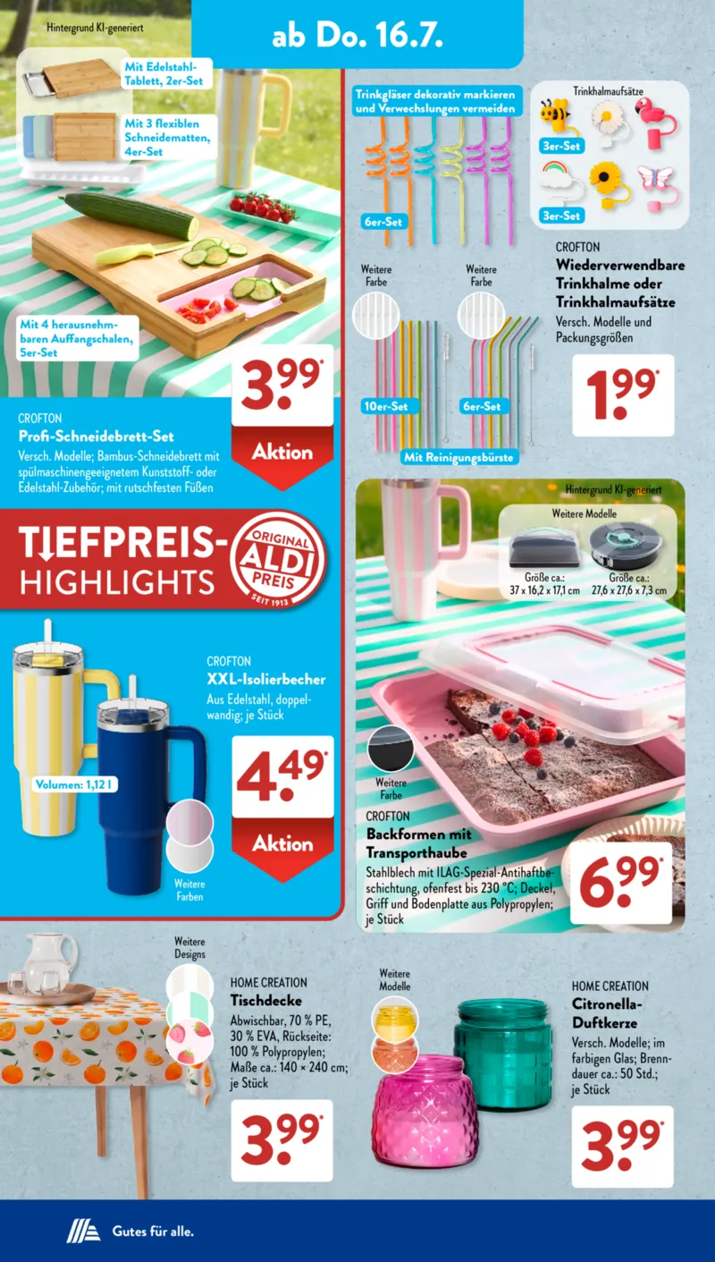 ALDI SÜD Prospekt vom 13.07.2026, Seite 17