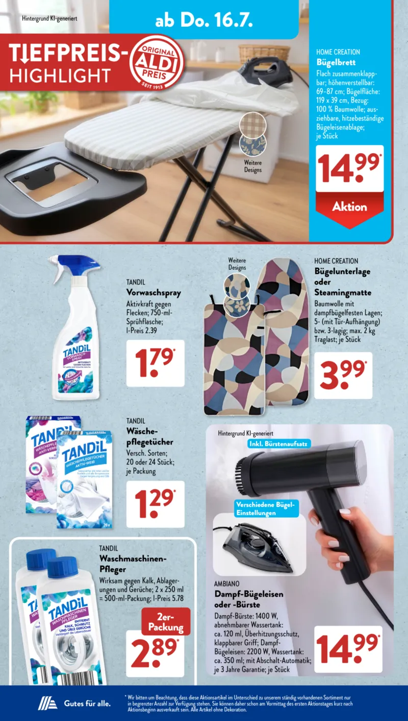 ALDI SÜD Prospekt vom 13.07.2026, Seite 19