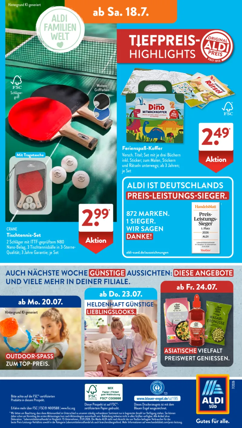 ALDI SÜD Prospekt vom 13.07.2026, Seite 25