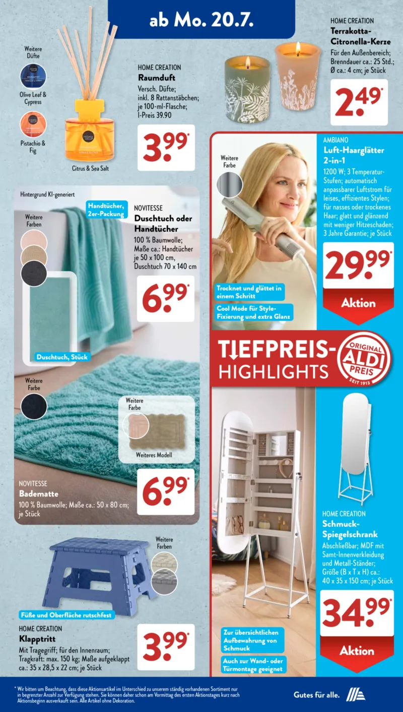 ALDI SÜD Prospekt vom 20.07.2026, Seite 12