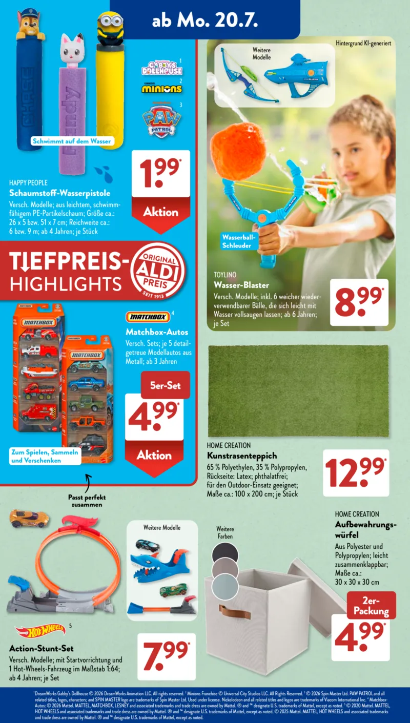 ALDI SÜD Prospekt vom 20.07.2026, Seite 13