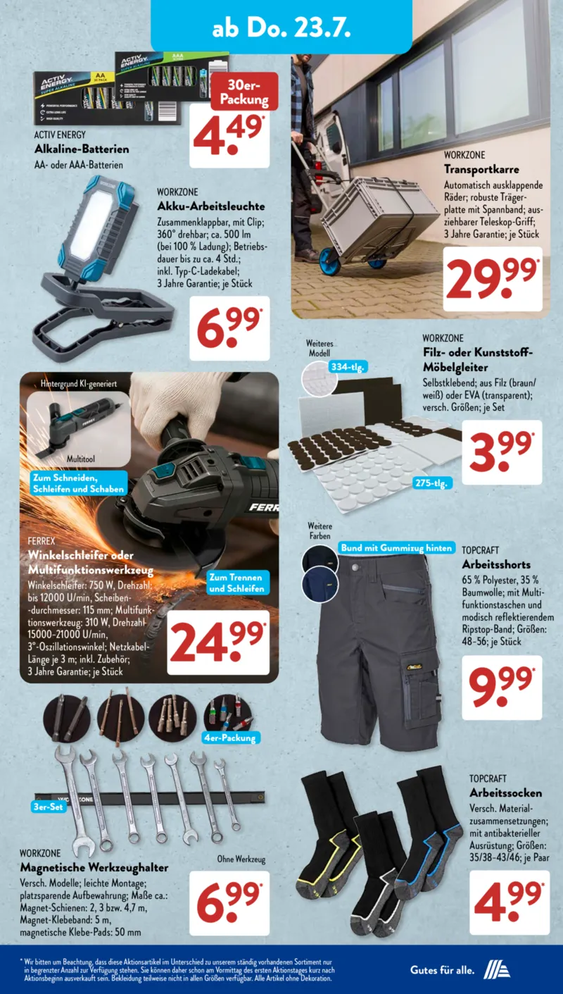 ALDI SÜD Prospekt vom 20.07.2026, Seite 16