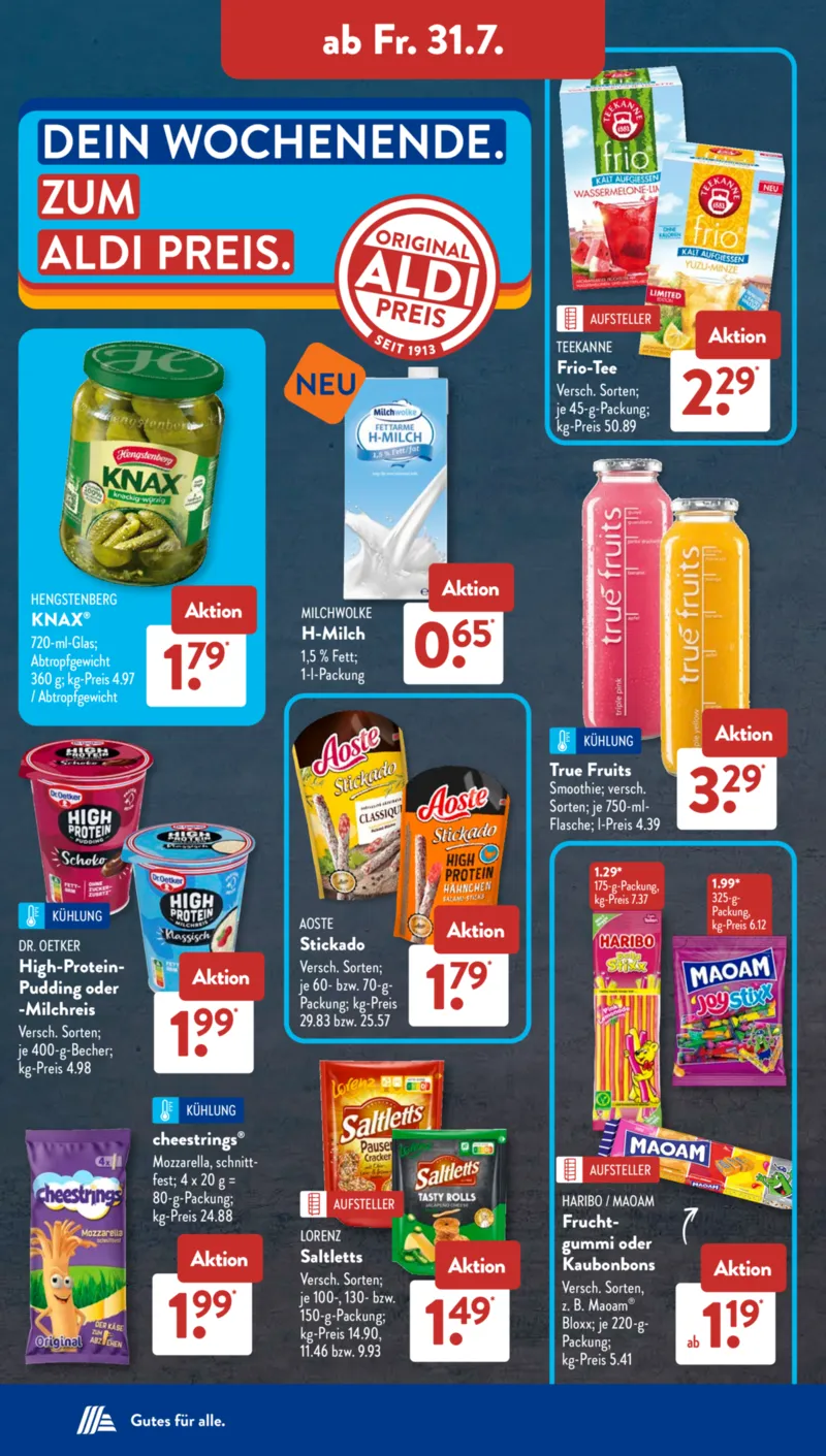 ALDI SÜD Prospekt vom 27.07.2026, Seite 21