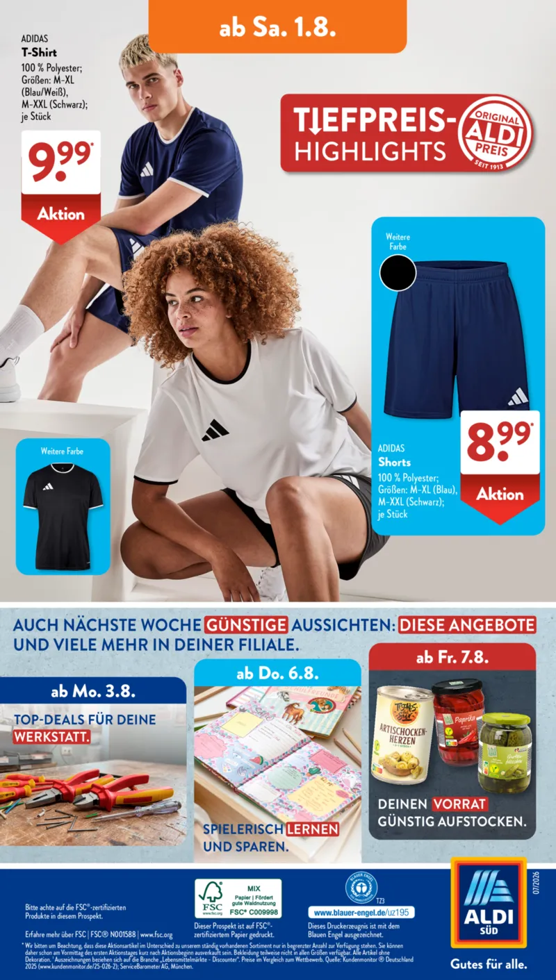 ALDI SÜD Prospekt vom 27.07.2026, Seite 25