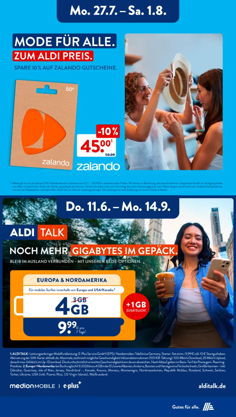 ALDI SÜD Prospekt vom 27.07.2026, Seite 28