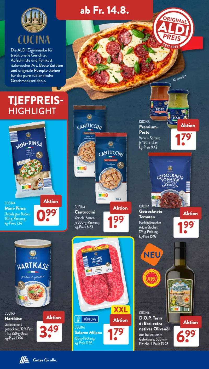 ALDI SÜD Prospekt vom 10.08.2026, Seite 14