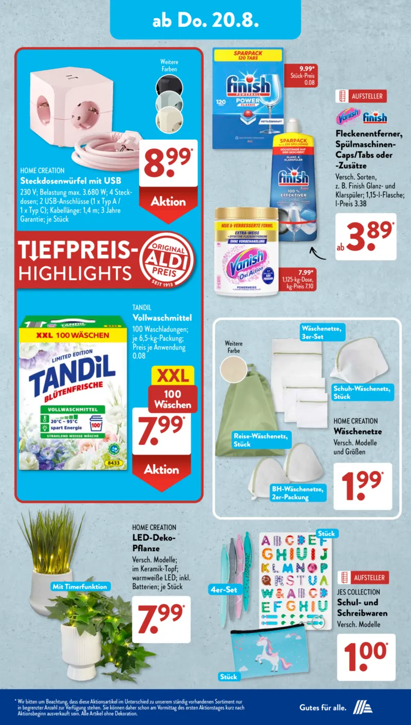 ALDI SÜD Prospekt vom 17.08.2026, Seite 18