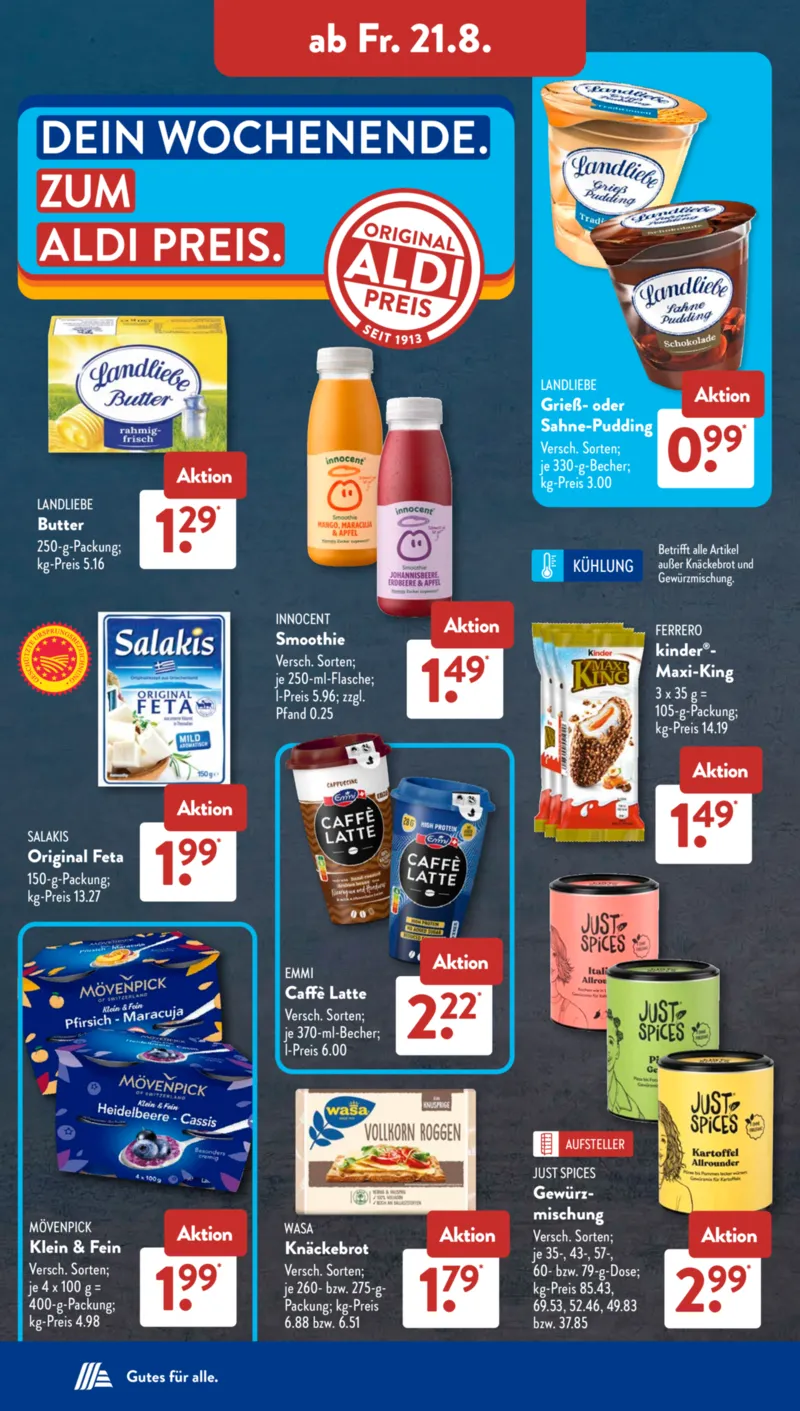 ALDI SÜD Prospekt vom 17.08.2026, Seite 21