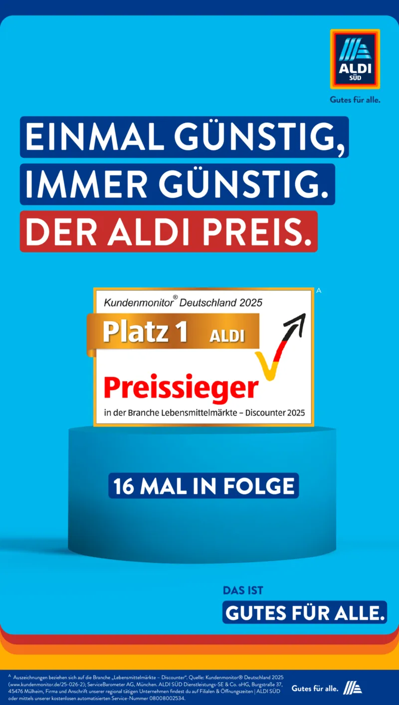 ALDI SÜD Prospekt vom 23.08.2026, Seite 43