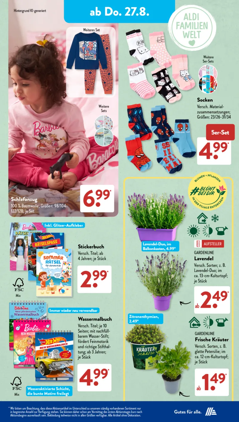 ALDI SÜD Prospekt vom 24.08.2026, Seite 16