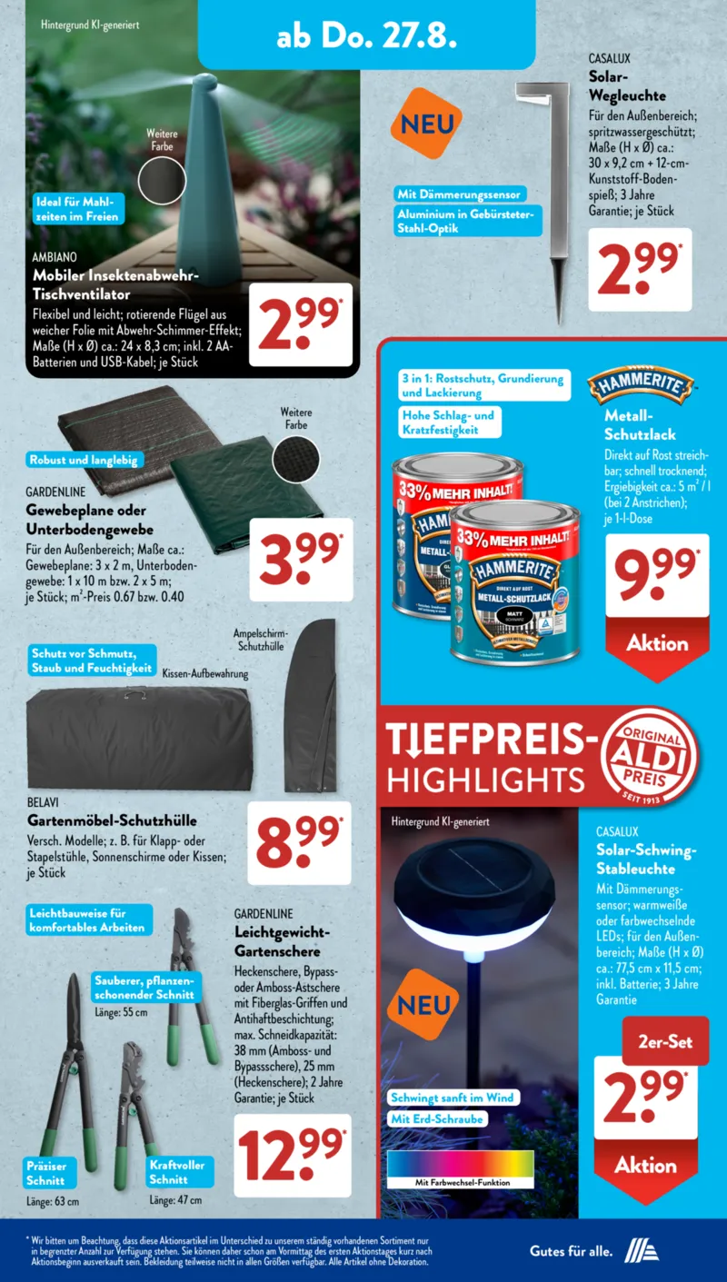ALDI SÜD Prospekt vom 24.08.2026, Seite 18