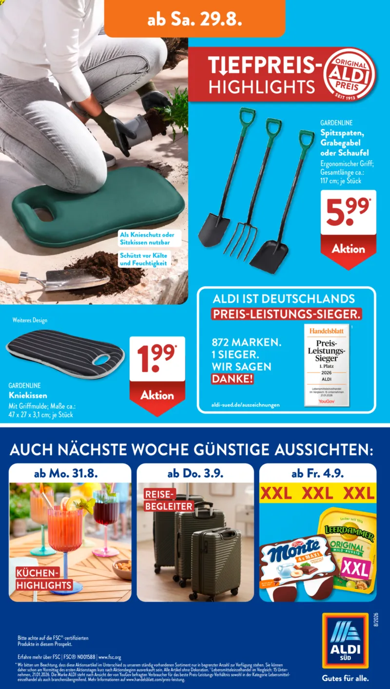ALDI SÜD Prospekt vom 24.08.2026, Seite 25