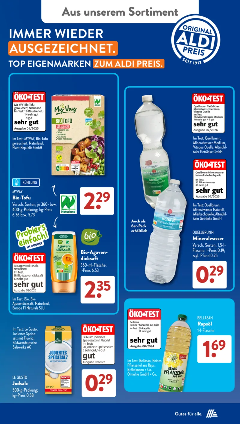 ALDI SÜD Prospekt vom 24.08.2026, Seite 26