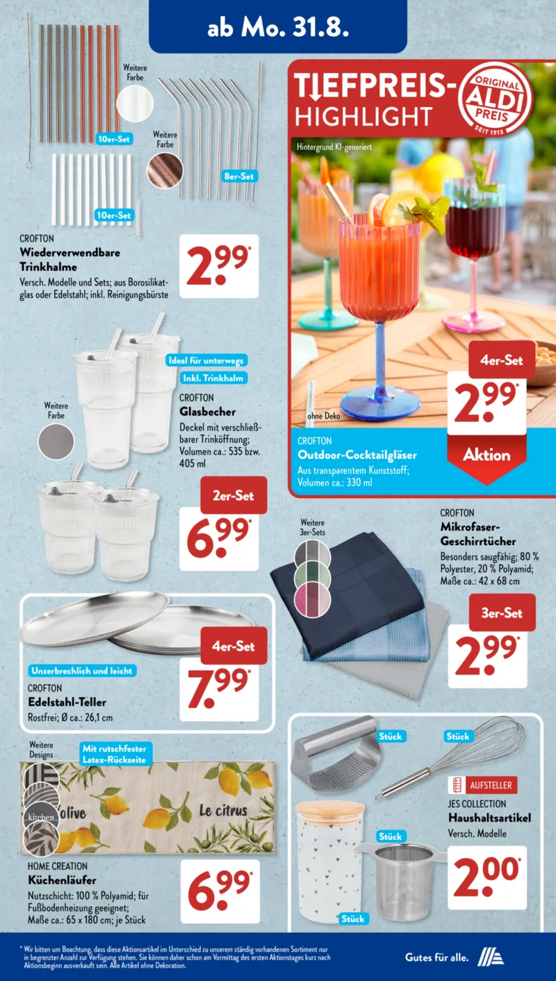 ALDI SÜD Prospekt vom 31.08.2026, Seite 14