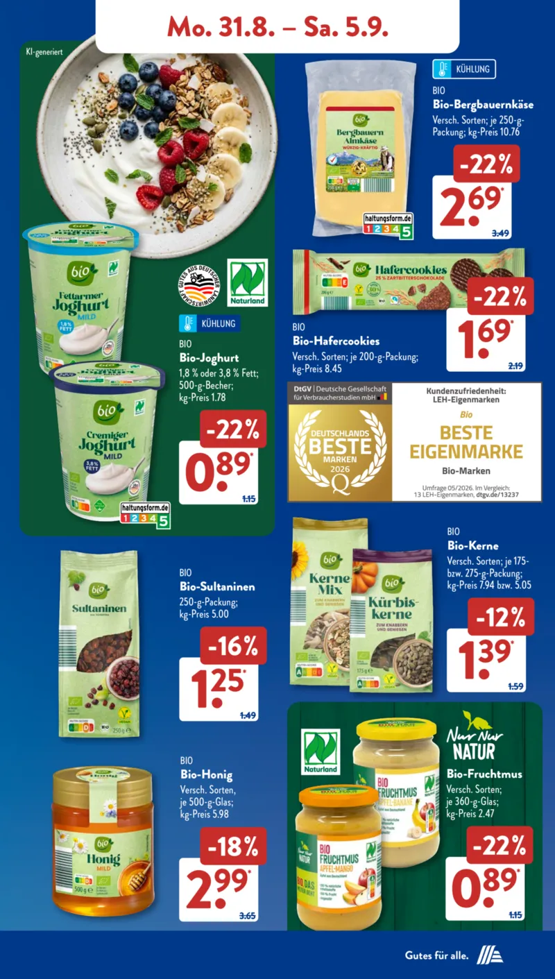 ALDI SÜD Prospekt vom 31.08.2026, Seite 8