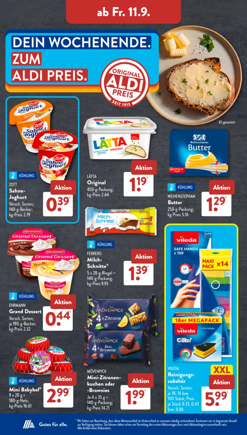 ALDI SÜD Prospekt vom 07.09.2026, Seite 21