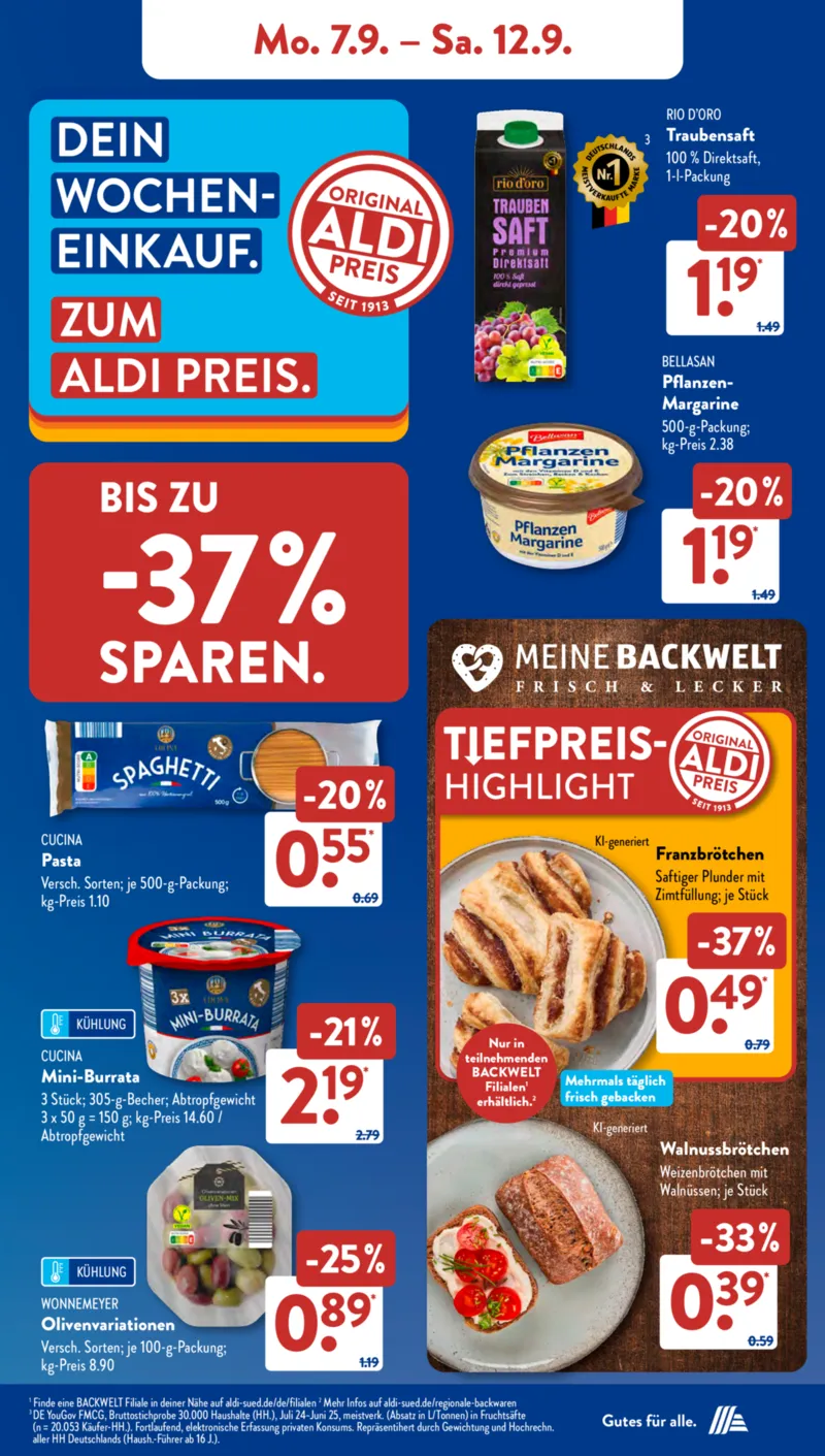 ALDI SÜD Prospekt vom 07.09.2026, Seite 6