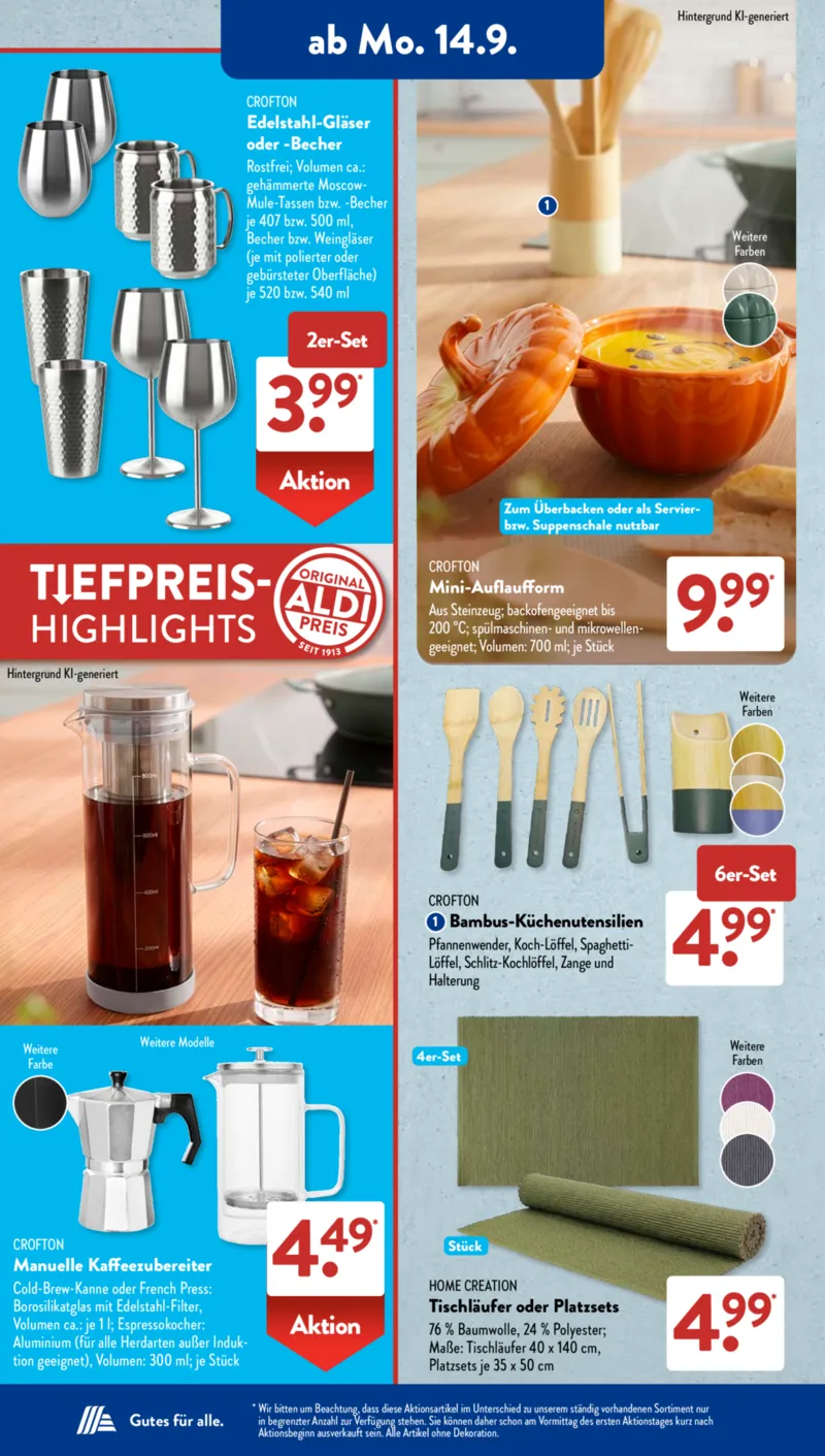 ALDI SÜD Prospekt vom 14.09.2026, Seite 11
