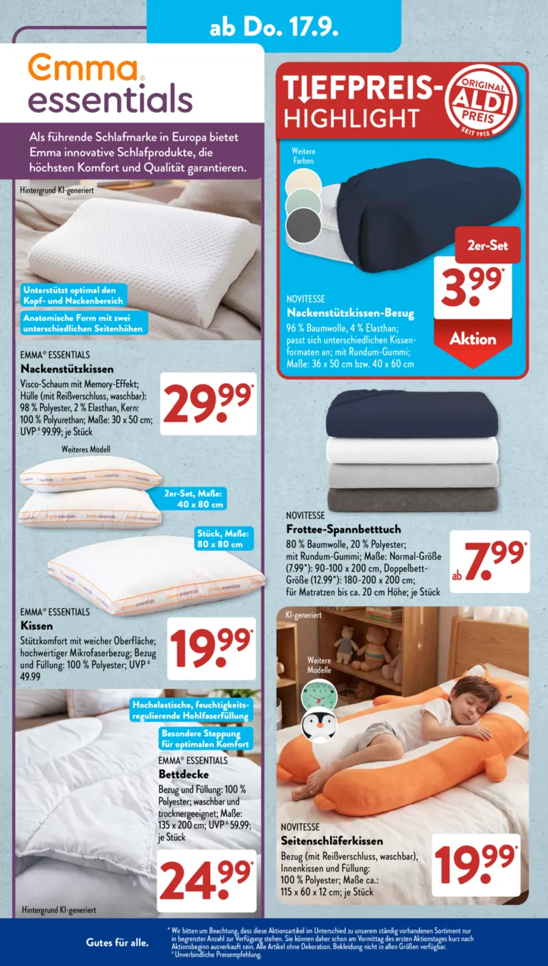 ALDI SÜD Prospekt vom 14.09.2026, Seite 17