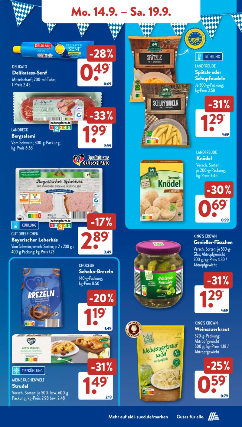 ALDI SÜD Prospekt vom 14.09.2026, Seite 8